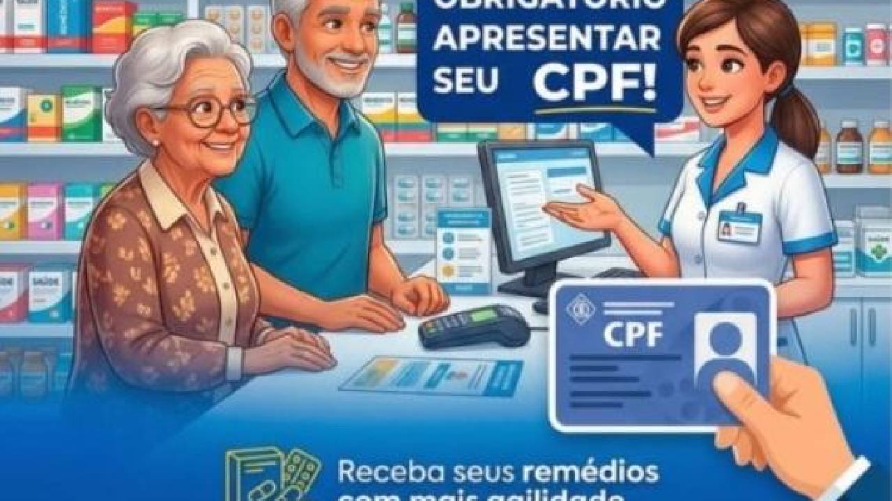 Apresentação de CPF passa a ser obrigatória para retirada de medicamentos em Perdizes