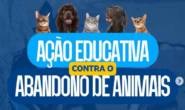 Perdizes promove ação educativa contra o abandono de animais no dia 3 de junho