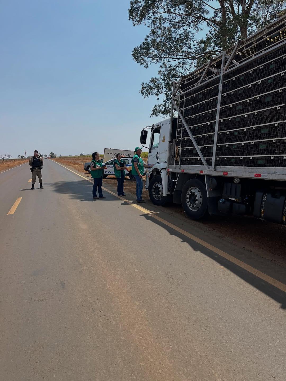Patrulha Rural e IMA realizam operação conjunta em rodovia de Perdizes