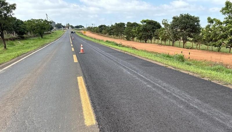 Obras com Pare e Siga na BR-452; veja o cronograma
