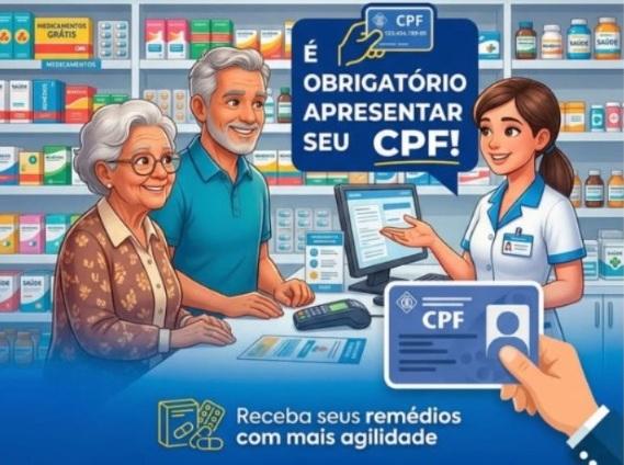 Apresentação de CPF passa a ser obrigatória para retirada de medicamentos em Perdizes