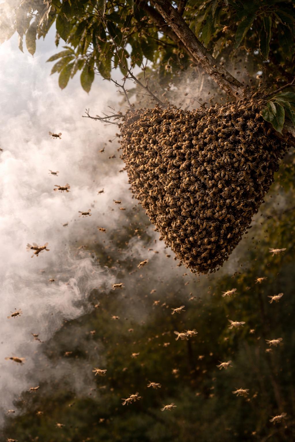 Ataque de abelhas deixa 18 pessoas feridas e uma morta em fazenda de Rio Paranaíba