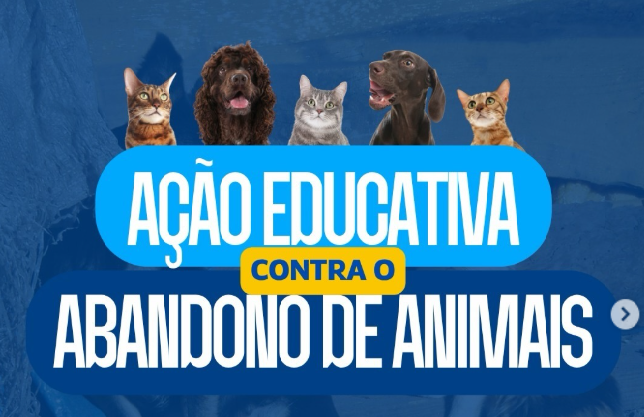 Perdizes promove ação educativa contra o abandono de animais no dia 3 de junho