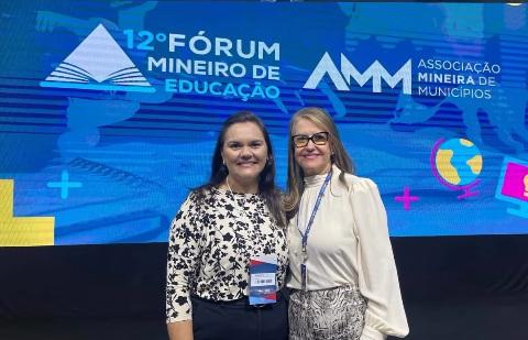 Perdizes participa do 12º Fórum Mineiro de Educação da AMM, em Belo Horizonte