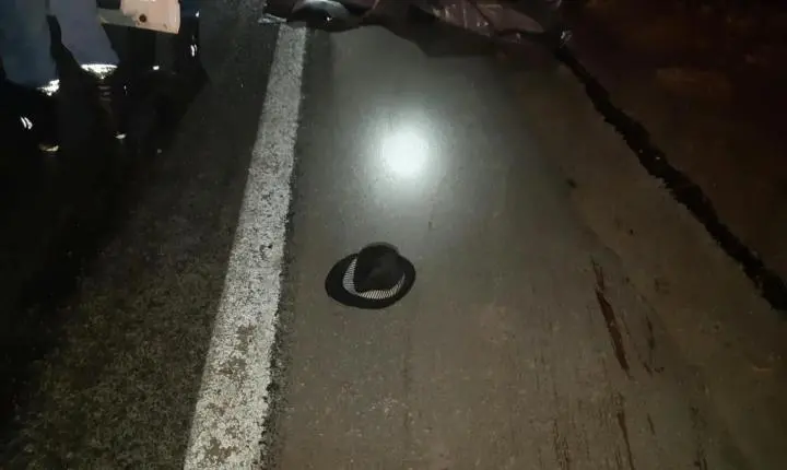 Pedestre morre atropelado na BR-262 e motorista foge