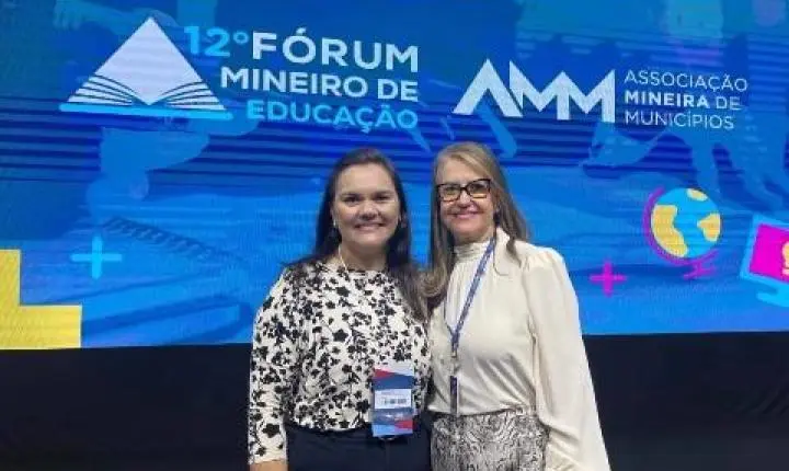 Perdizes participa do 12º Fórum Mineiro de Educação da AMM, em Belo Horizonte