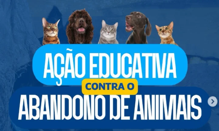 Perdizes promove ação educativa contra o abandono de animais no dia 3 de junho
